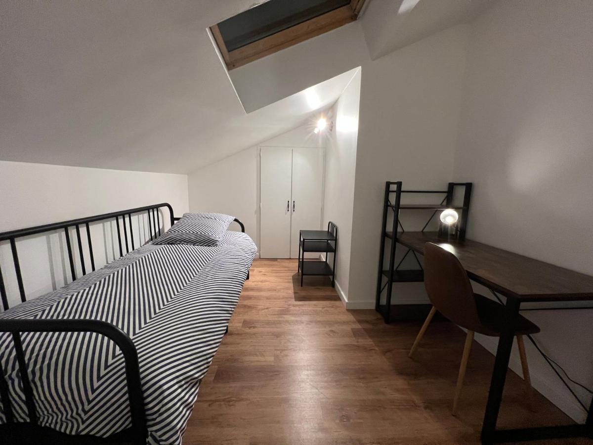 Beau T3 Style Industriel N20 Orly Paris Wifi Underground Industry Apartment La Ville-du-Bois Bagian luar foto
